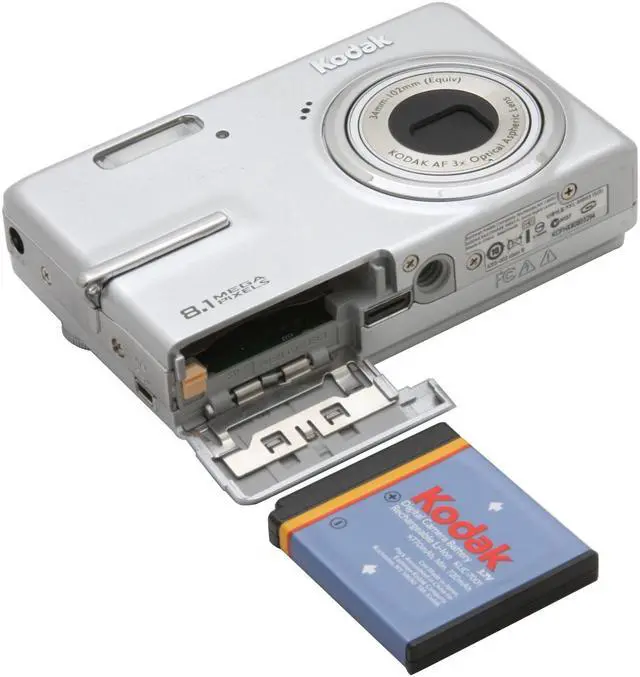 Alt view image 10 of 11 - Kodak EasyShare M893 IS Silver 8.1 MP 3X Optical Zoom Digital Camera