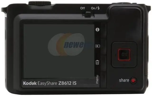Alt view image 4 of 12 - Kodak Easyshare Z8612 IS Black 8.1 MP 12X Optical Zoom Digital Camera