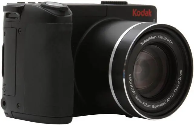 Alt view image 7 of 12 - Kodak Easyshare Z8612 IS Black 8.1 MP 12X Optical Zoom Digital Camera