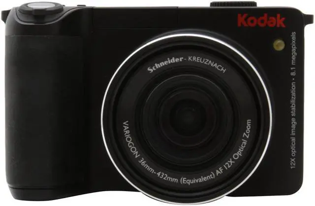 Alt view image 8 of 12 - Kodak Easyshare Z8612 IS Black 8.1 MP 12X Optical Zoom Digital Camera