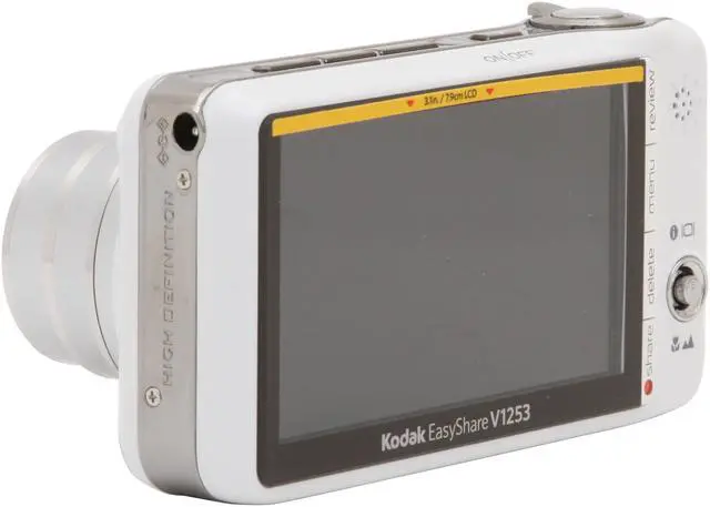 Kodak EasyShare V1253 White 12.1 MP Digital Camera - Newegg.com