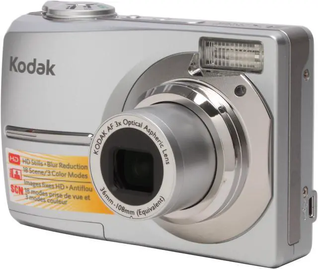 Main image of Kodak EasyShare C913 Silver 9.2 MP 2.4" 115K LCD 3X Optical Zoom Digital Camera
