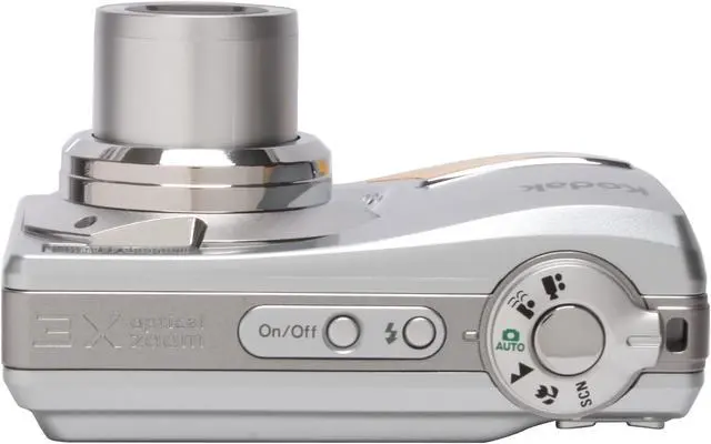 Alt view image 6 of 10 - Kodak EasyShare C913 Silver 9.2 MP 2.4" 115K LCD 3X Optical Zoom Digital Camera