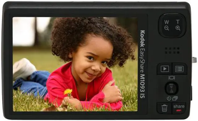 Alt view image 4 of 11 - Kodak EasyShare M1093 IS Black 10.1 MP 3.0" 230K LCD 3X Optical Zoom Digital Camera