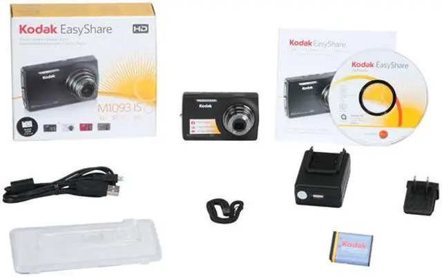 Alt view image 11 of 11 - Kodak EasyShare M1093 IS Black 10.1 MP 3.0" 230K LCD 3X Optical Zoom Digital Camera