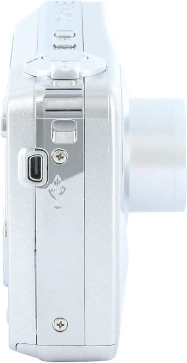 Alt view image 6 of 11 - Kodak EasyShare C180 Silver 10.2 MP 3X Optical Zoom Digital Camera