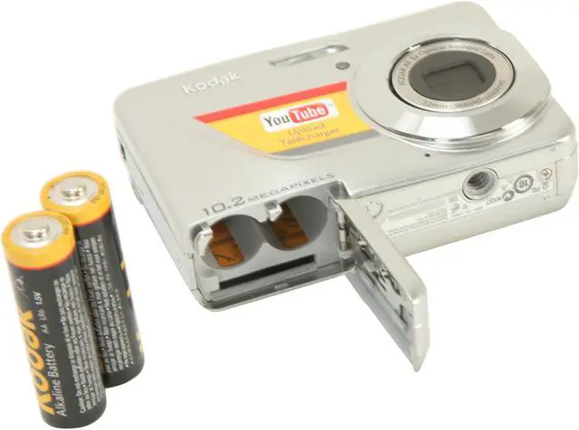 Alt view image 9 of 11 - Kodak EasyShare C180 Silver 10.2 MP 3X Optical Zoom Digital Camera