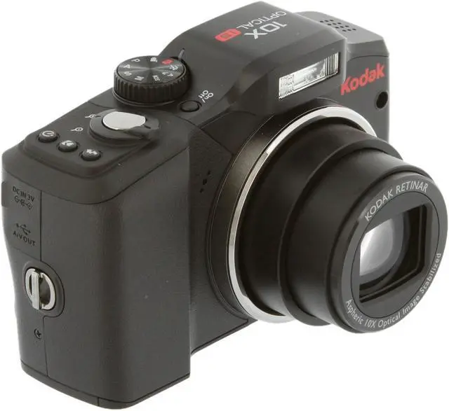 Alt view image 7 of 11 - Kodak EasyShare Z915 Black 10.0 MP 10X Optical Zoom Digital Camera