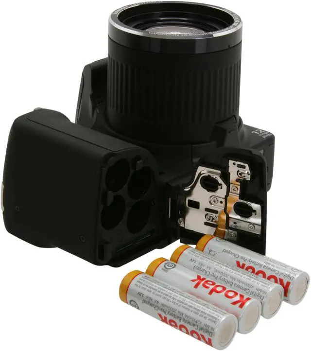 Alt view image 8 of 9 - Kodak Z990 Black 12 MP 30X Optical Zoom 28mm Wide Angle Digital Camera