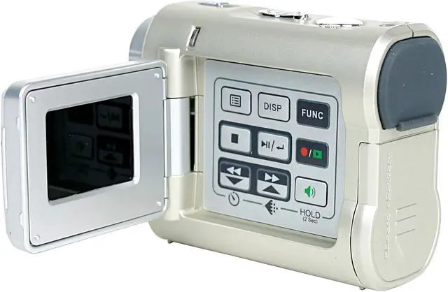 Alt view image 2 of 8 - Mustek DV 3500 2.0 MP CMOS 1.5" LCD HDD/Flash Memory Camcorder