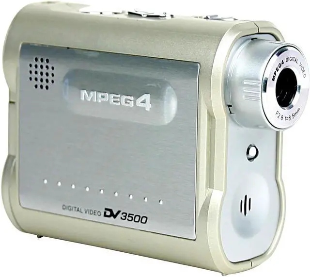 Alt view image 3 of 8 - Mustek DV 3500 2.0 MP CMOS 1.5" LCD HDD/Flash Memory Camcorder