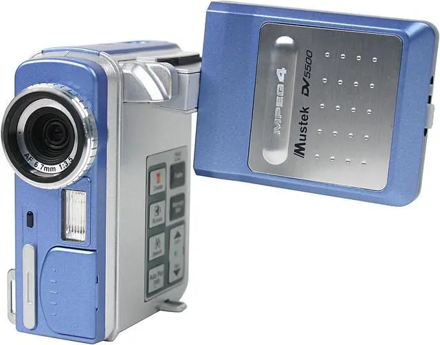 Alt view image 3 of 8 - Mustek DV-5500 3.1MP CCD 2.5" LCD HDD/Flash Memory Camcorder