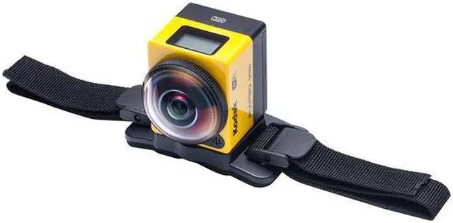 Alt view image 14 of 16 - Kodak PIXPRO SP360 SP360-YL3 Yellow 16.38 MP 1" Action Camera - Explorer Pack