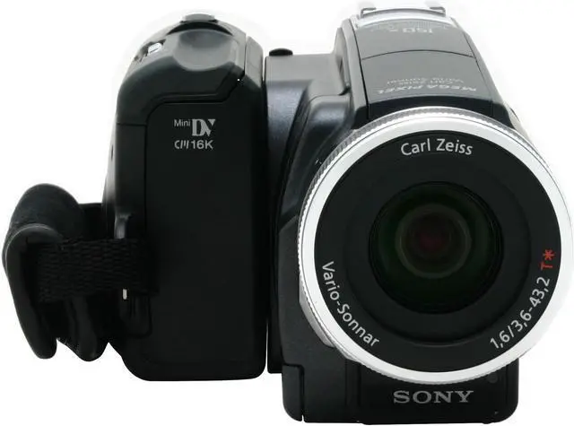 Alt view image 2 of 10 - SONY DCR-HC1000 1/4.7" 3CCD 2.5" LCD 12X Optical Zoom MiniDV Camcorder