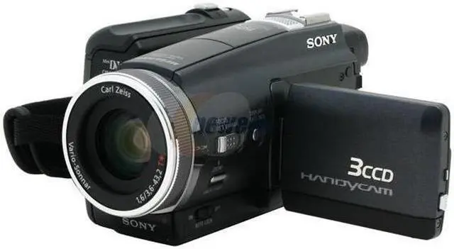 Alt view image 3 of 10 - SONY DCR-HC1000 1/4.7" 3CCD 2.5" LCD 12X Optical Zoom MiniDV Camcorder