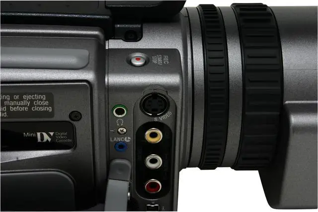 Alt view image 10 of 13 - SONY DCR-VX2100 1/3" 3CCD 2.5" 211K LCD 12X Optical Zoom MiniDV Camcorder