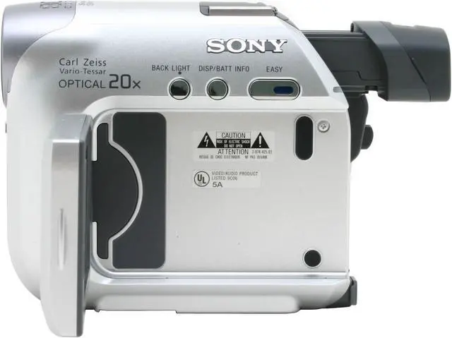 Alt view image 4 of 9 - SONY DCR-HC32 1/6" CCD 2.5" LCD 20X Optical Zoom MiniDV Camcorder