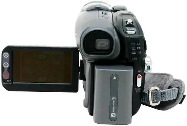 Alt view image 5 of 10 - SONY DCR-DVD403 1/3" 3310K Gross Pixel CCD 2.7" Touch Panel LCD 10X Optical Zoom DVD Camcorder