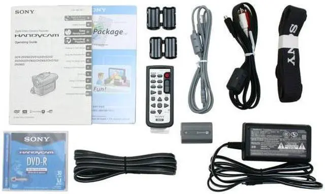 Alt view image 9 of 10 - SONY DCR-DVD403 1/3" 3310K Gross Pixel CCD 2.7" Touch Panel LCD 10X Optical Zoom DVD Camcorder