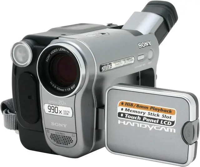 Alt view image 3 of 10 - SONY DCR-TRV480 1/6" CCD 2.5" 123K TFT LCD 20X Optical Zoom Cassette Digital Camcorder