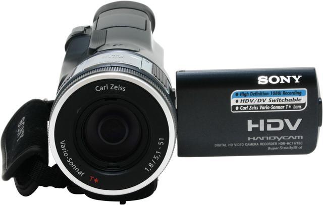 SONY HDR-HC1 HD DVC Cassette Digital Camcorder - Newegg.com