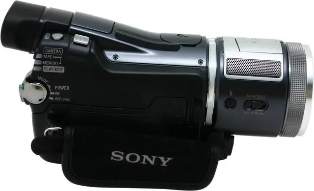Alt view image 6 of 10 - SONY HDR-HC1 1/3" 3000K Pixel CMOS Sensor 2.7" 123K LCD 10X Optical Zoom HD DVC Cassette Digital Camcorder