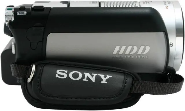 Alt view image 7 of 12 - SONY DCR-SR100 1/3" 3.3MP (Gross) Advanced HAD CCD 2.7" wide touch panel SwivelScreen hybrid LCD Display LCD 10X Optical Zoom HDD/Flash Memory Camcorder