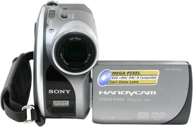SONY DCR-DVD205 DVD Camcorder - Newegg.com