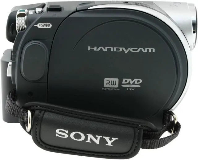 Alt view image 7 of 11 - SONY DCR-DVD205 1/5.5" CCD 2.7" 123K Pixels Wide 16:9 Touch Panel SwivelScreen LCD Display LCD Carl Zeiss Vario-Tessar 12X Optical Zoom DVD Camcorder