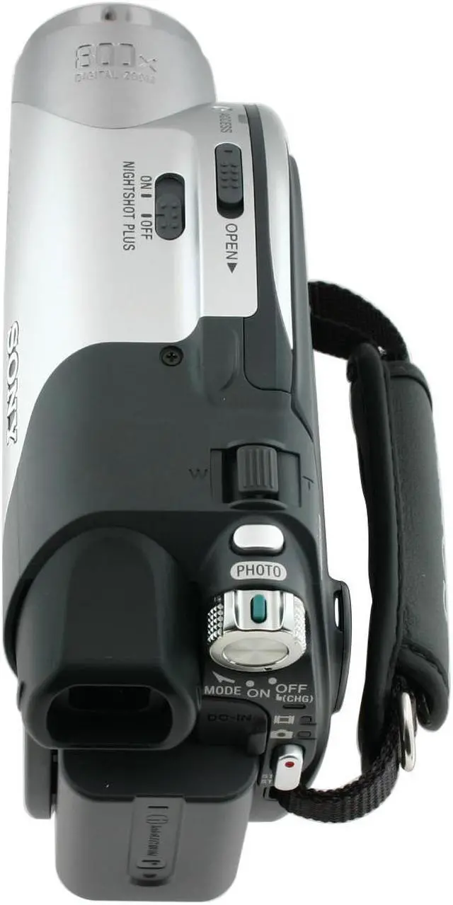 Alt view image 8 of 12 - SONY DCR-DVD105 1/6" CCD 2.5" 123K LCD 20X Optical Zoom DVD Camcorder