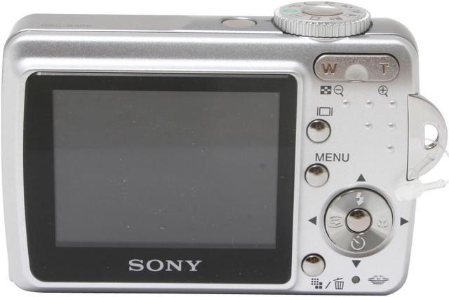 Alt view image 6 of 11 - SONY DSC-S500 Silver 6.0 MP 3X Optical Zoom Digital Camera