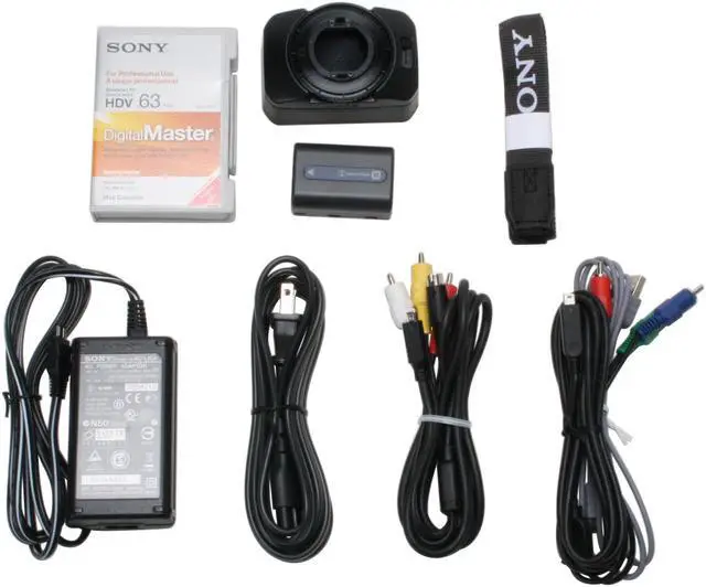 Alt view image 17 of 19 - SONY HVRA1U Black 1.3" 2.97 MP C-MOS 2.7" LCD 10X Optical Zoom Professional 1080i HDV Camcorder