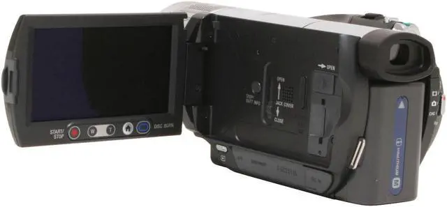 Alt view image 5 of 15 - SONY HDR-SR1 1/3" CMOS 3.5" 211K LCD 10X Optical Zoom High Definition HDD/Flash Memory Camcorder