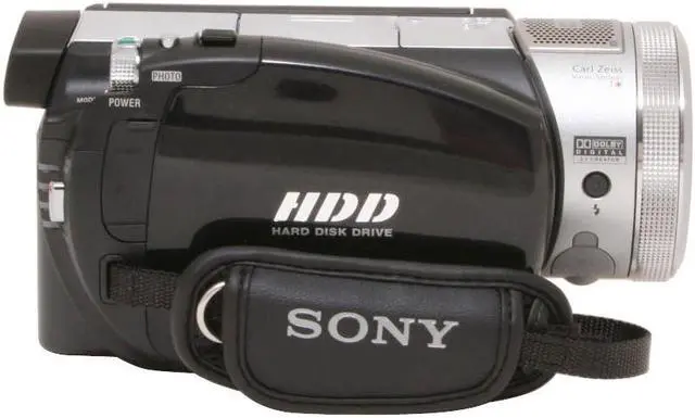 Alt view image 7 of 15 - SONY HDR-SR1 1/3" CMOS 3.5" 211K LCD 10X Optical Zoom High Definition HDD/Flash Memory Camcorder