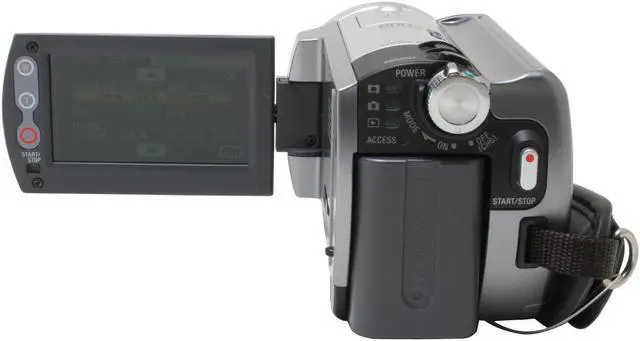 Alt view image 5 of 12 - SONY DCR-SR60 1/5.5" 1.07M CCD 2.7" 16:9 123K LCD LCD 12X Optical Zoom HDD/Flash Memory Camcorder
