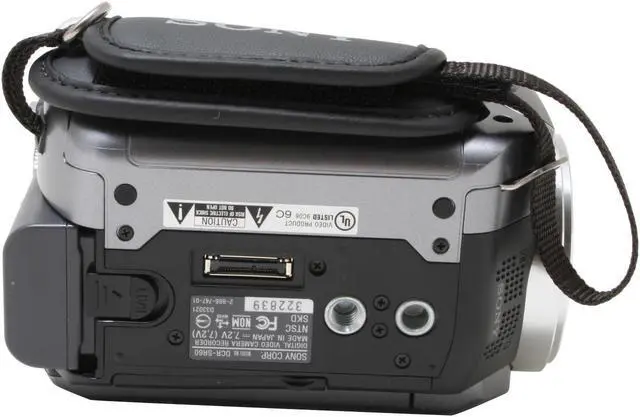 Alt view image 8 of 12 - SONY DCR-SR60 1/5.5" 1.07M CCD 2.7" 16:9 123K LCD LCD 12X Optical Zoom HDD/Flash Memory Camcorder