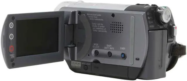 Alt view image 5 of 16 - SONY DCR-SR80 1/5.5" 1070K Gross Pixels CCD 2.7" 123K 16:9 LCD LCD 12X Optical Zoom HDD/Flash Memory Camcorder