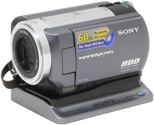 Alt view image 9 of 16 - SONY DCR-SR80 1/5.5" 1070K Gross Pixels CCD 2.7" 123K 16:9 LCD LCD 12X Optical Zoom HDD/Flash Memory Camcorder
