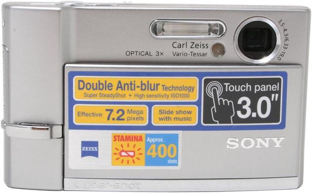 SONY DSC-T50 Silver 7.2 MP Digital Camera - Newegg.com