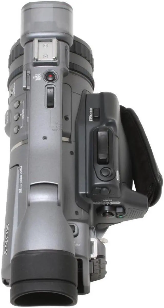 Alt view image 8 of 17 - SONY HDR-FX7 Gray 3 x 1/4" ClearVID CMOS Sensors 3.5" 211K Wide (16:9) Touch Panel LCD 20X Optical Zoom High Definition Handycam Camcorder