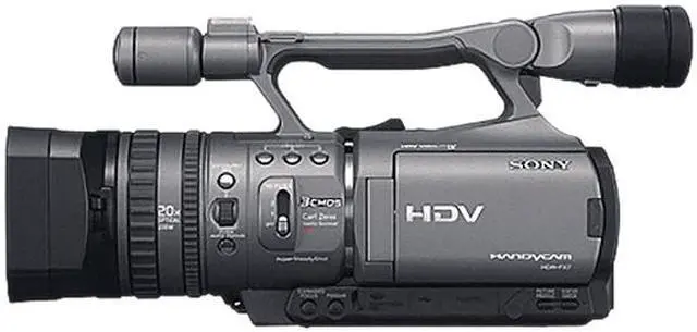 Alt view image 12 of 17 - SONY HDR-FX7 Gray 3 x 1/4" ClearVID CMOS Sensors 3.5" 211K Wide (16:9) Touch Panel LCD 20X Optical Zoom High Definition Handycam Camcorder