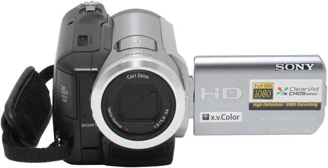 Alt view image 3 of 12 - SONY HDR-HC7 1/2.9" 3200K CMOS 2.7" 211K Touch Panel LCD 10X Optical Zoom High Definition MiniDV Camcorder