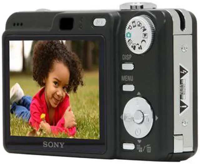 Alt view image 5 of 11 - SONY Cyber-shot DSC-W55 Black 7.2 MP 3X Optical Zoom Digital Camera
