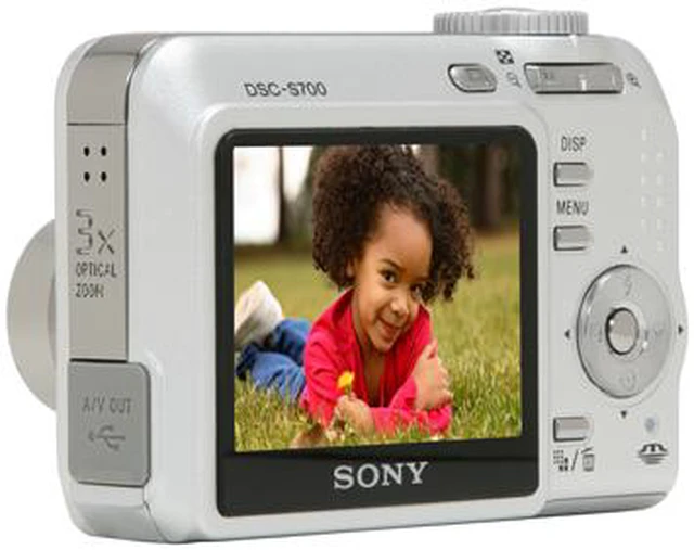 SONY Cyber-shot DSC-S700 Silver 7.2 MP Digital Camera - Newegg.com