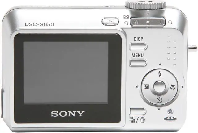 Alt view image 6 of 11 - SONY Cyber-shot DSC-S650 Silver 7.2 MP 3X Optical Zoom Digital Camera
