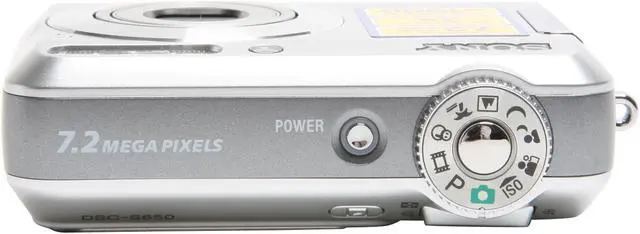 Alt view image 7 of 11 - SONY Cyber-shot DSC-S650 Silver 7.2 MP 3X Optical Zoom Digital Camera