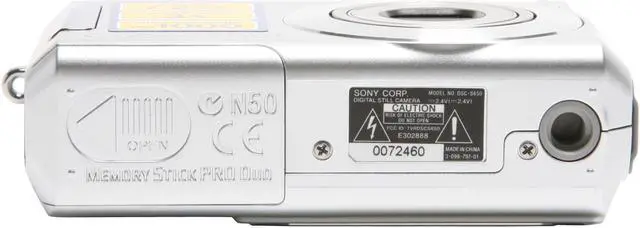 Alt view image 8 of 11 - SONY Cyber-shot DSC-S650 Silver 7.2 MP 3X Optical Zoom Digital Camera