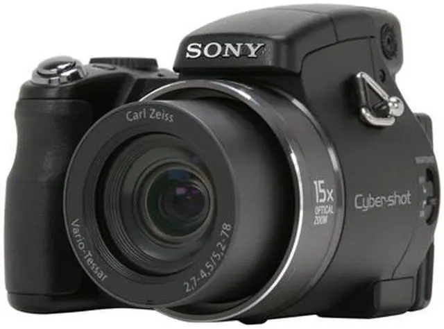 Main image of SONY DSC-H9/B Black 8.1 MP 15X Optical Zoom Digital Camera HDTV Output