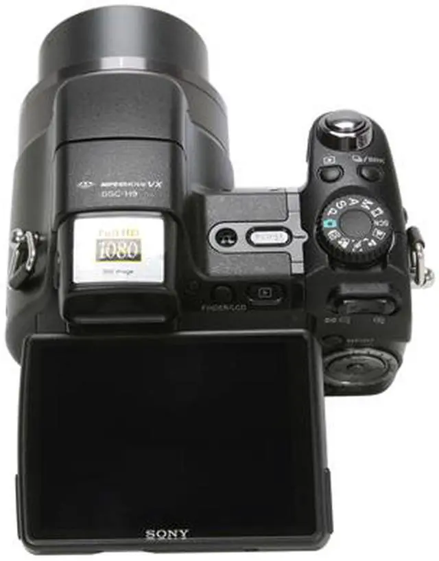 Alt view image 12 of 15 - SONY DSC-H9/B Black 8.1 MP 15X Optical Zoom Digital Camera HDTV Output