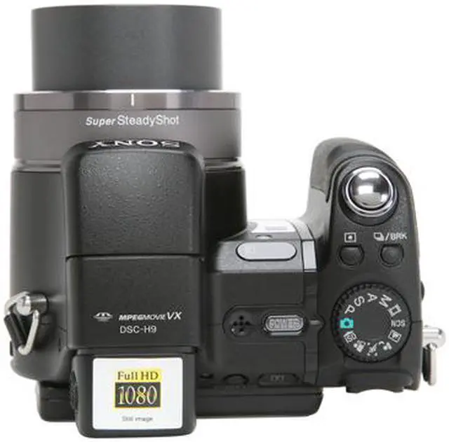 Alt view image 13 of 15 - SONY DSC-H9/B Black 8.1 MP 15X Optical Zoom Digital Camera HDTV Output